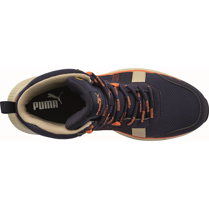 PUMA SAFETY RIVAL BLUE/ORANGE MID S1PS ESD FO HRO SR Alternative Image