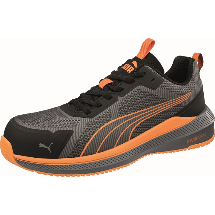 PUMA SAFETY SLIDE GREY/ORANGE LOW S1PS ESD FO HRO SR Alternative Image